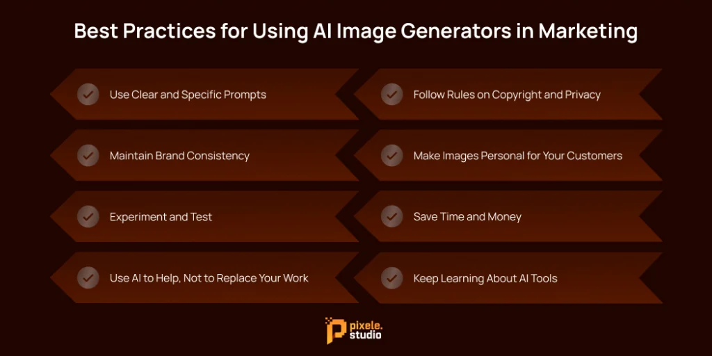 Best Practices for Using AI Image Generators in Marketing 1