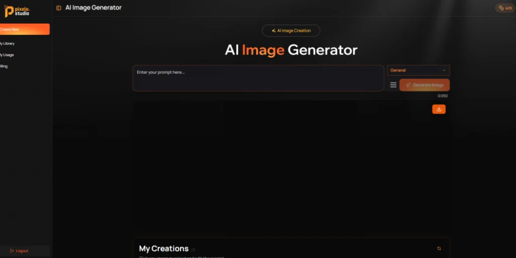Step 1 Open the Best AI Photo Maker Lipsync AI 1