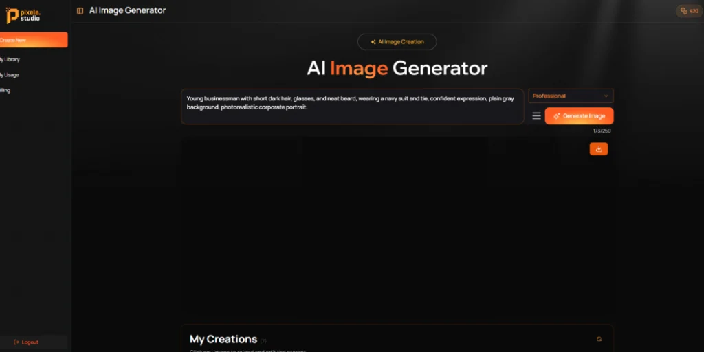 Step 2 Enter Your Text Prompt 1