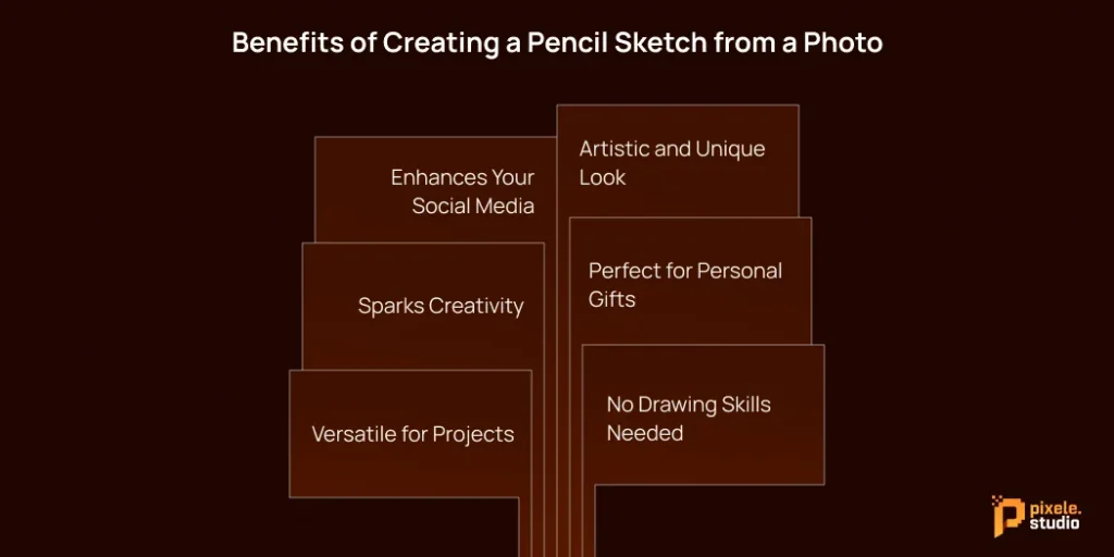 Benefits of Creating a Pencil Sketch from a Photo
