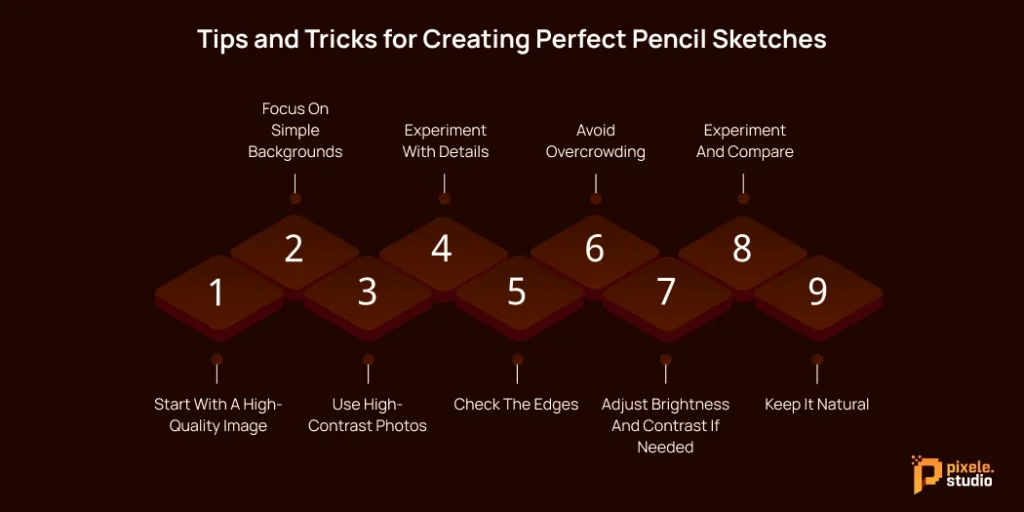 Tips and tricks for creating perfect pencil sketches