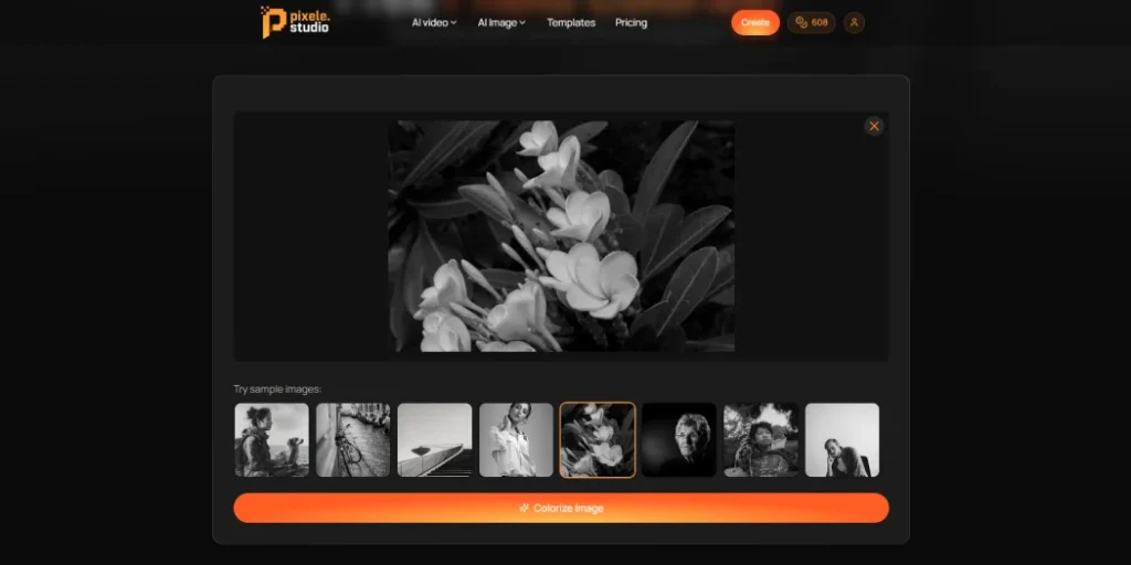 Step 1 Upload Your Black and White Photo